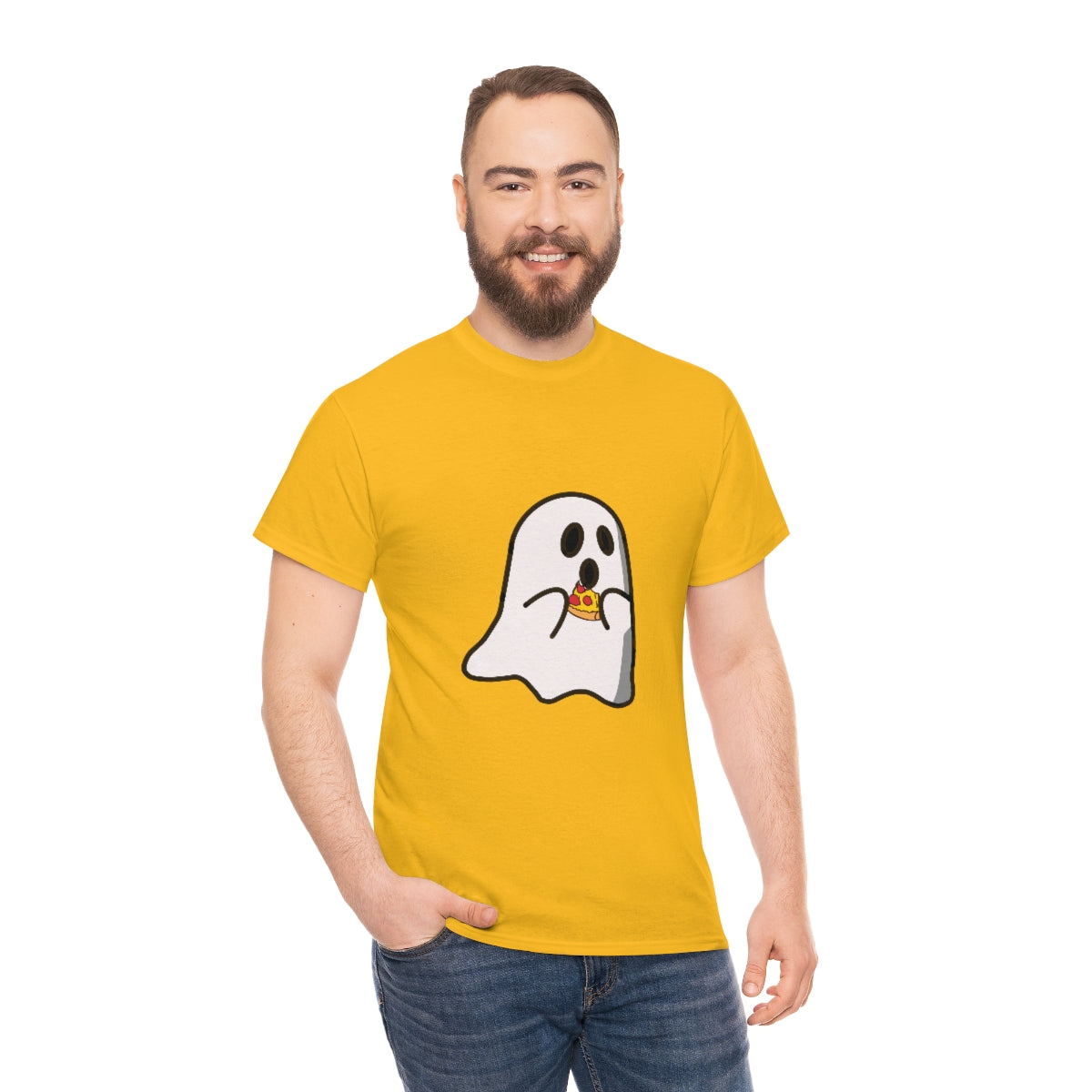 Pizza Ghost Short Sleeve Shirt