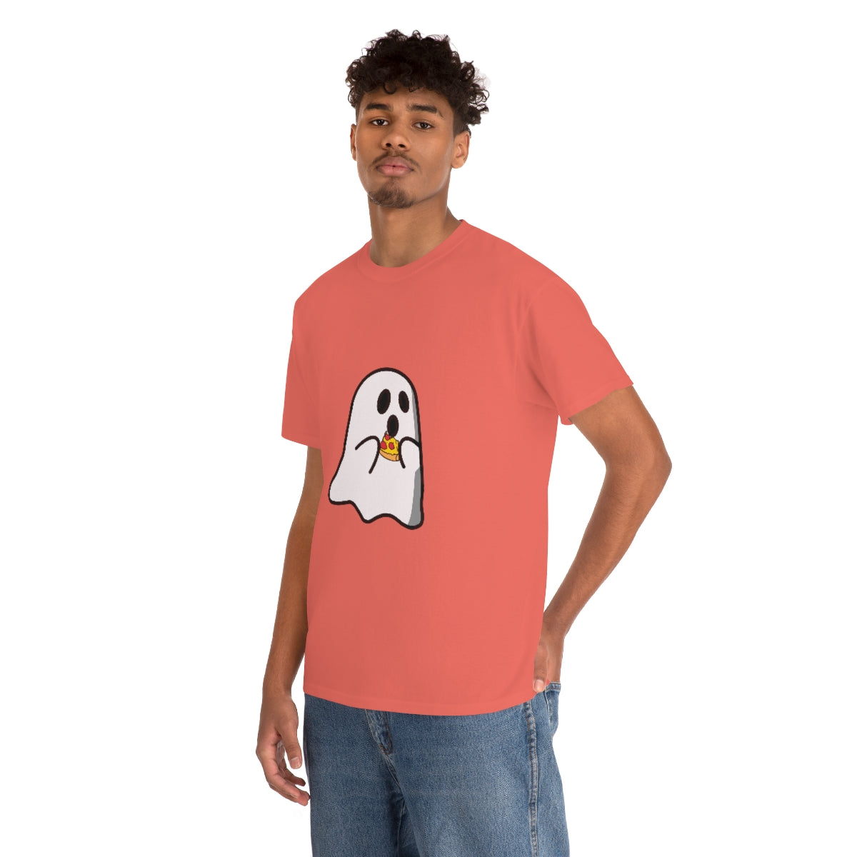 Pizza Ghost Short Sleeve Shirt