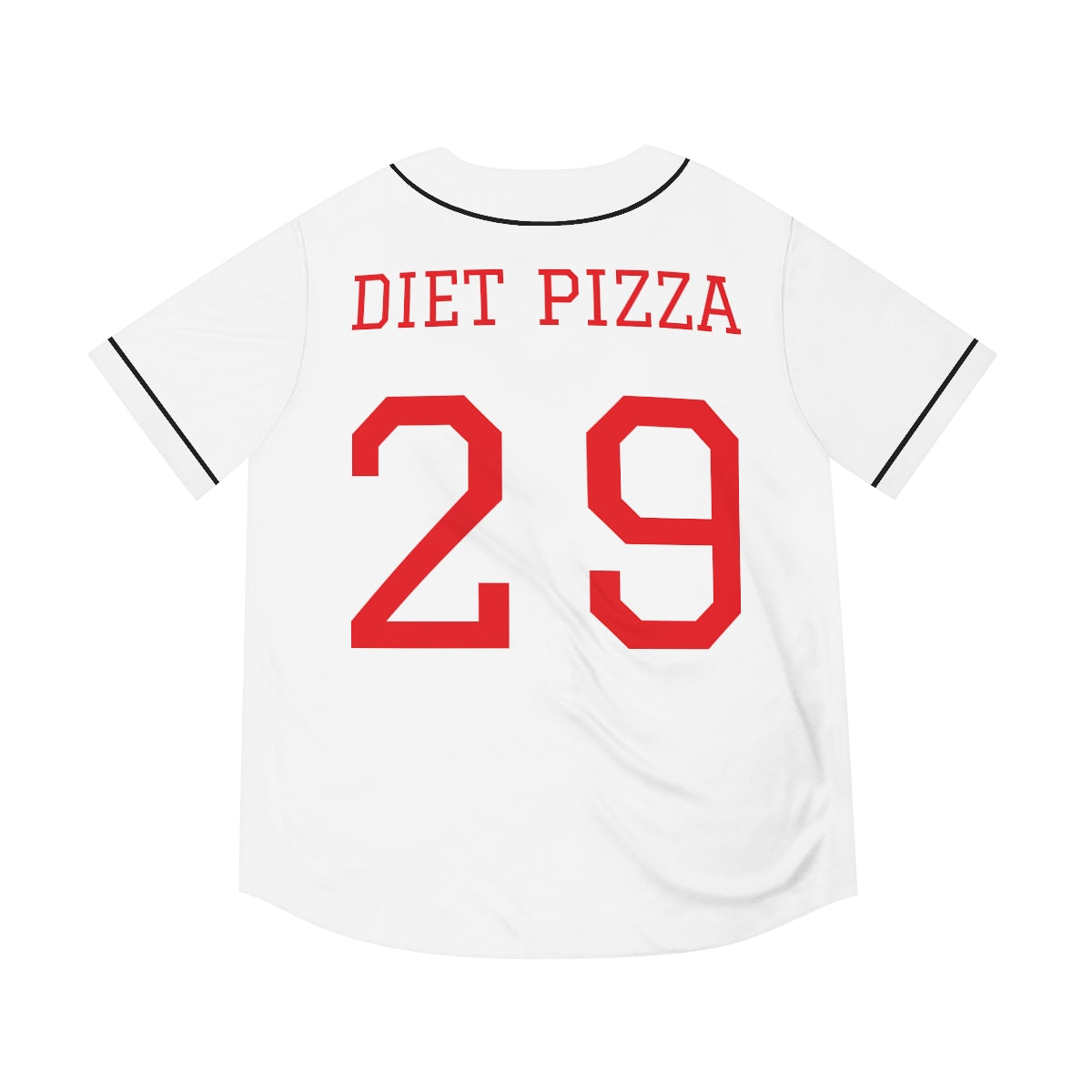 Diet Pizza #29 Baseball Jersey