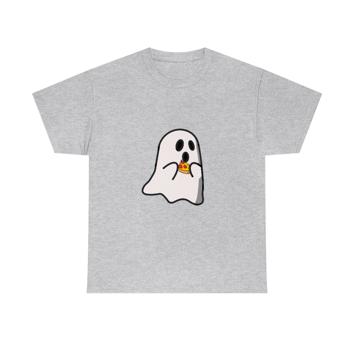 Pizza Ghost Short Sleeve Shirt