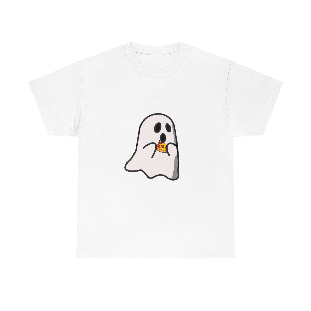 Pizza Ghost Short Sleeve Shirt