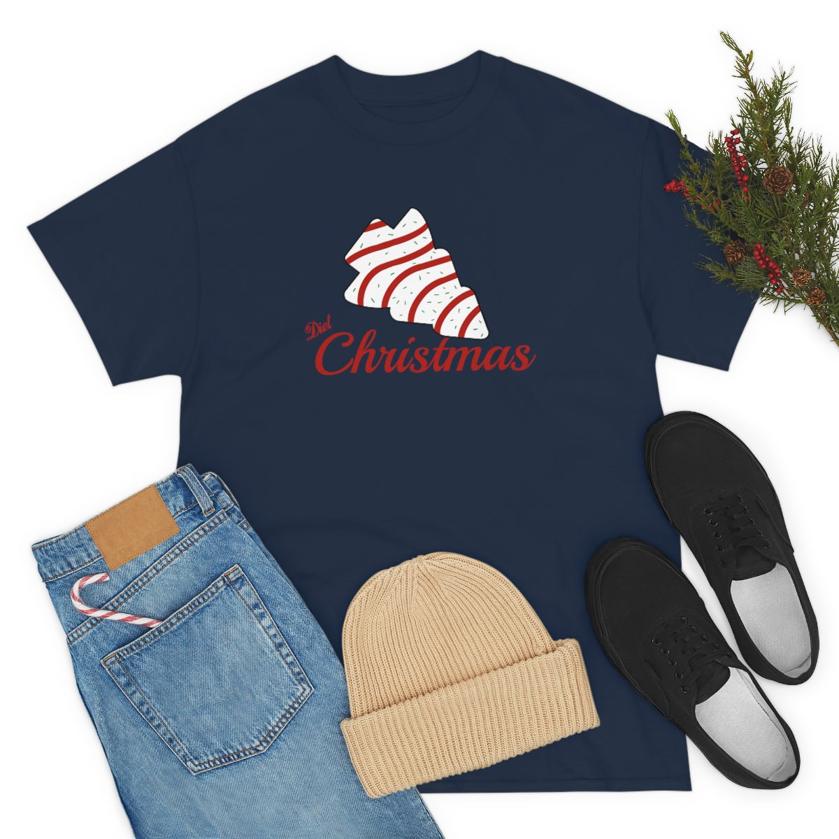 Diet Christmas Short Sleeve Tee