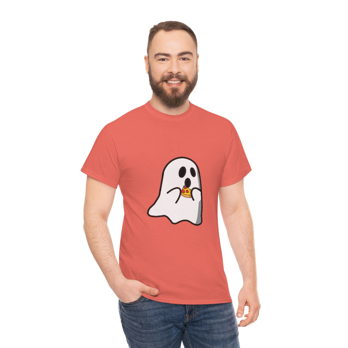 Pizza Ghost Short Sleeve Shirt