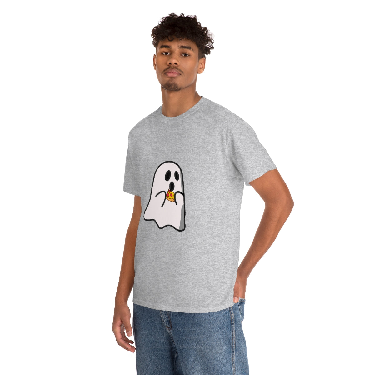 Pizza Ghost Short Sleeve Shirt