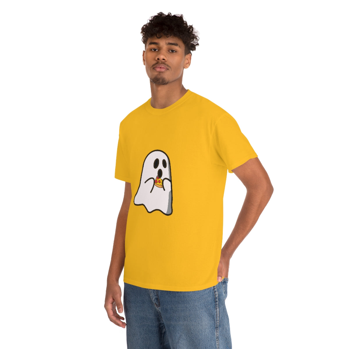 Pizza Ghost Short Sleeve Shirt