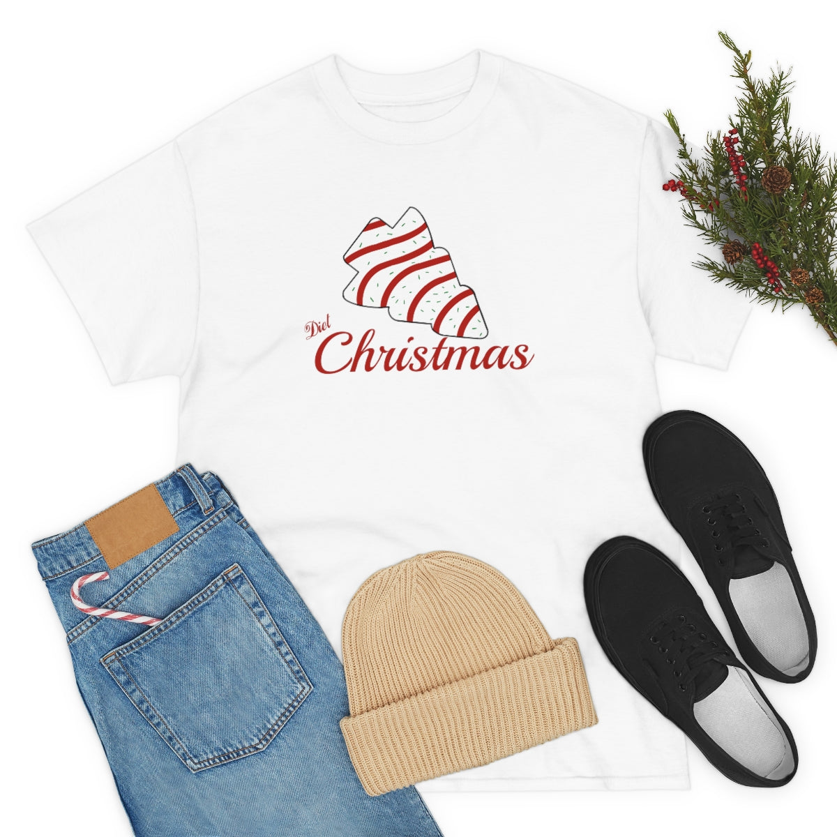 Diet Christmas Short Sleeve Tee