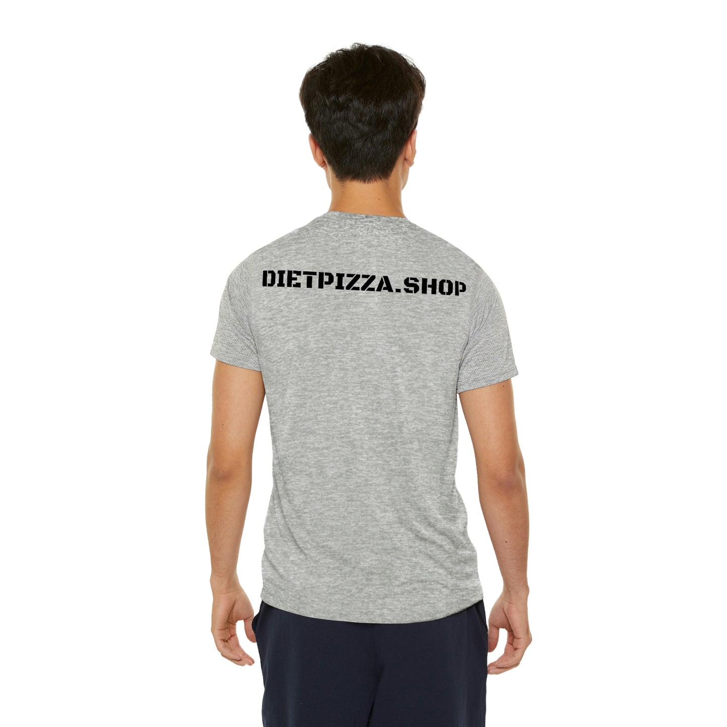 Diet Pizza Marathon Athletic Shirt