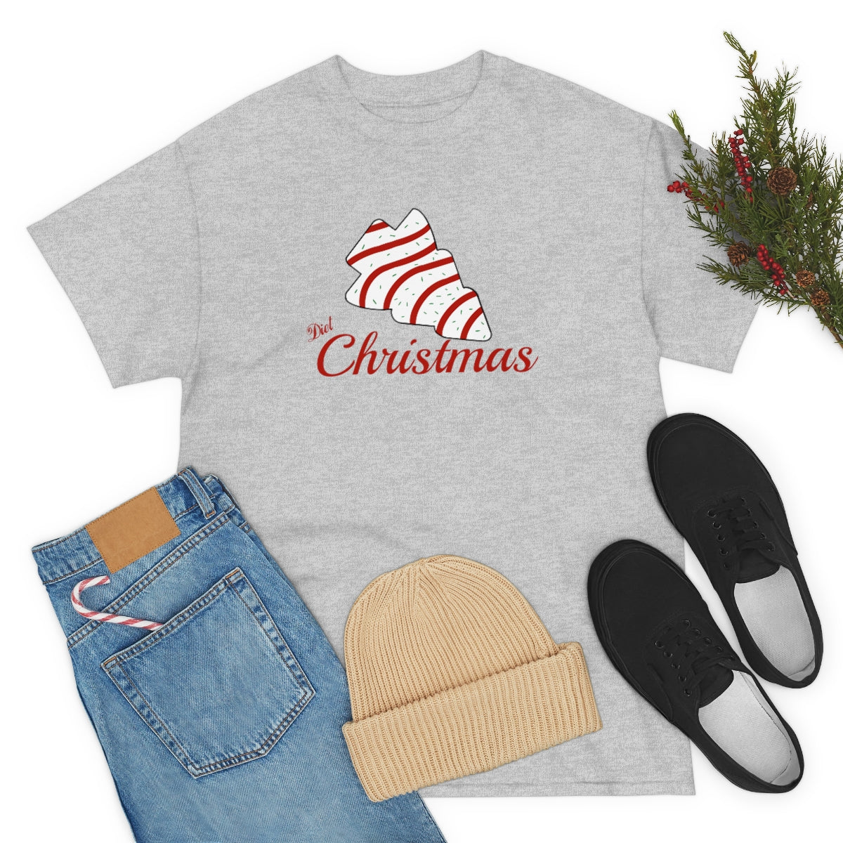 Diet Christmas Short Sleeve Tee