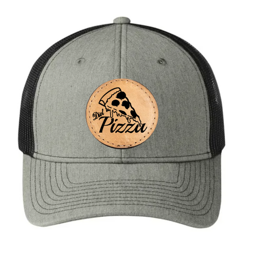 Leather Patch Trucker Hat