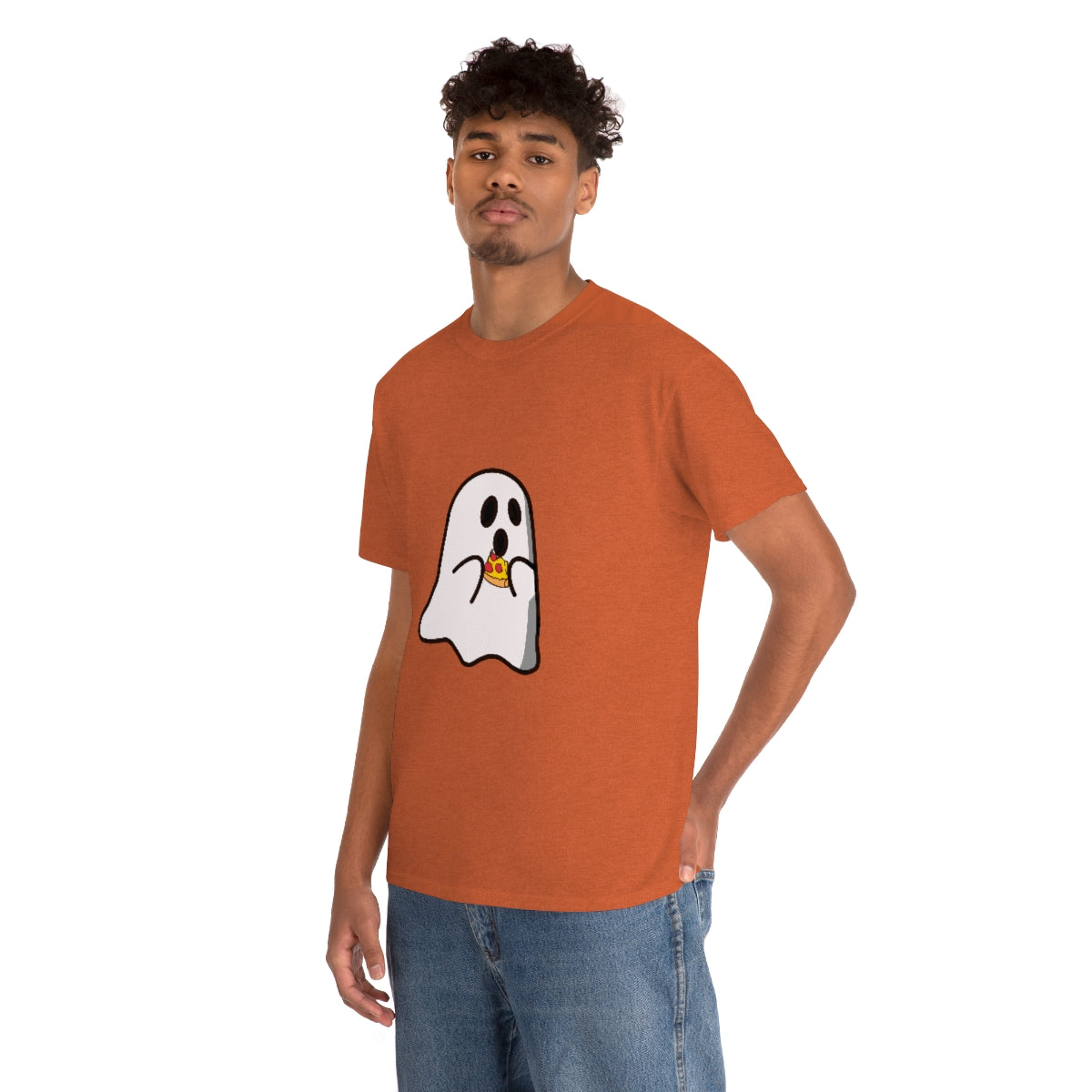 Pizza Ghost Short Sleeve Shirt