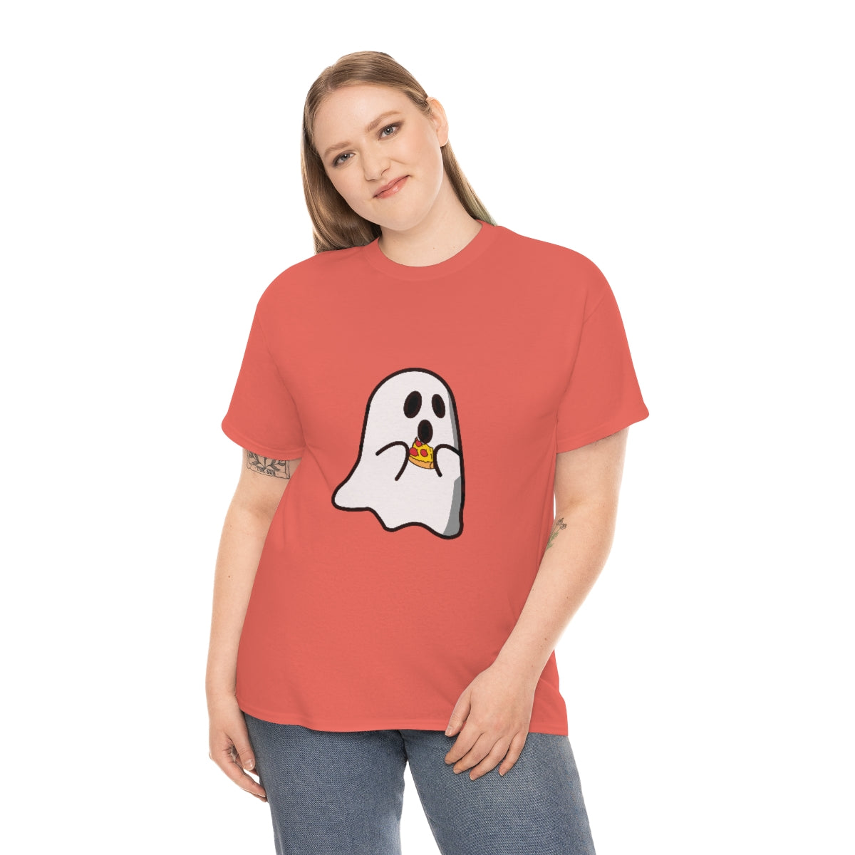 Pizza Ghost Short Sleeve Shirt