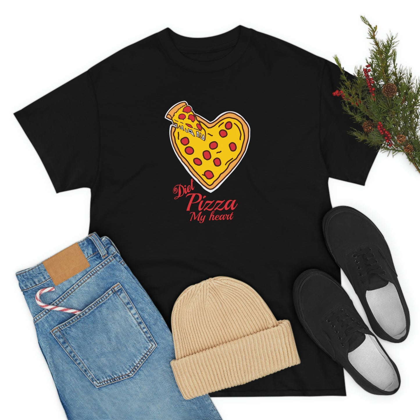 Pizza My Heart Short Sleeve T-shirt