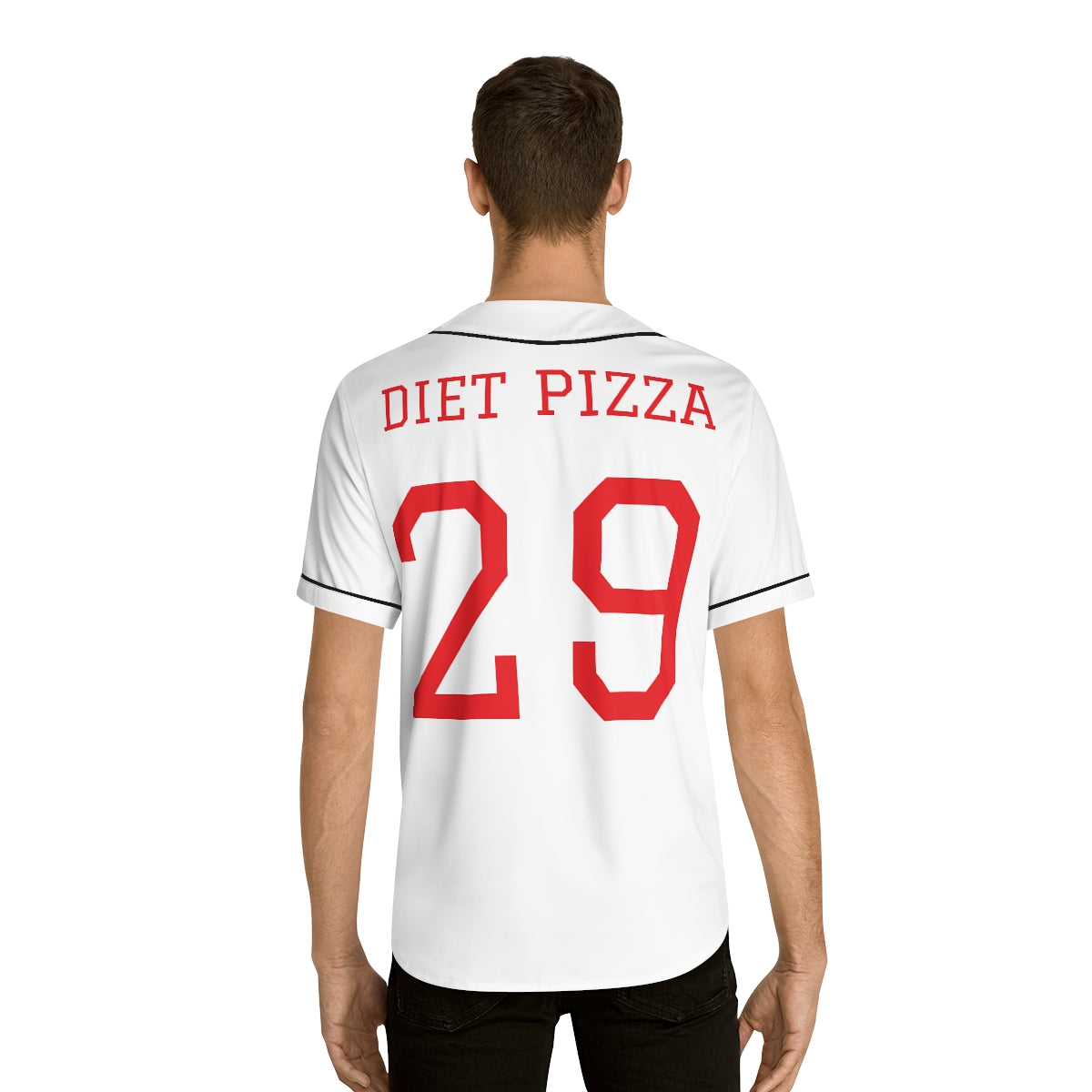 Diet Pizza #29 Baseball Jersey