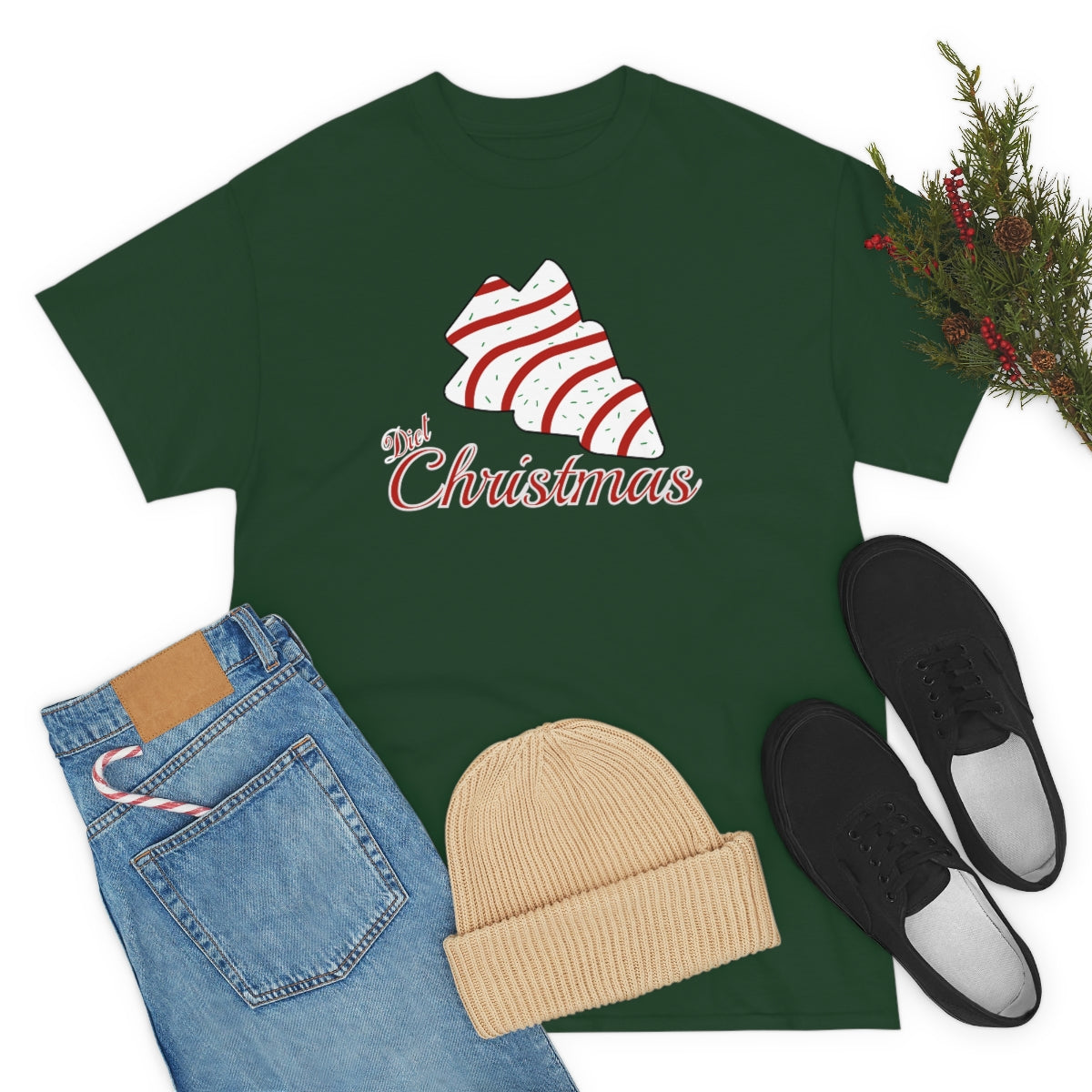 Diet Christmas Short Sleeve Tee