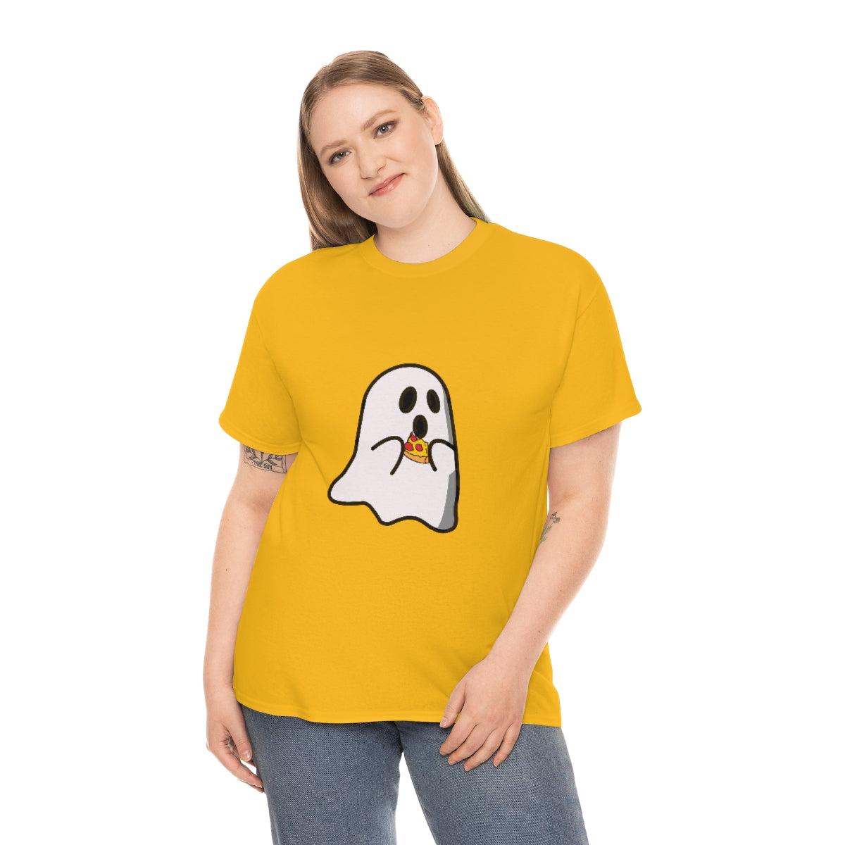 Pizza Ghost Short Sleeve Shirt