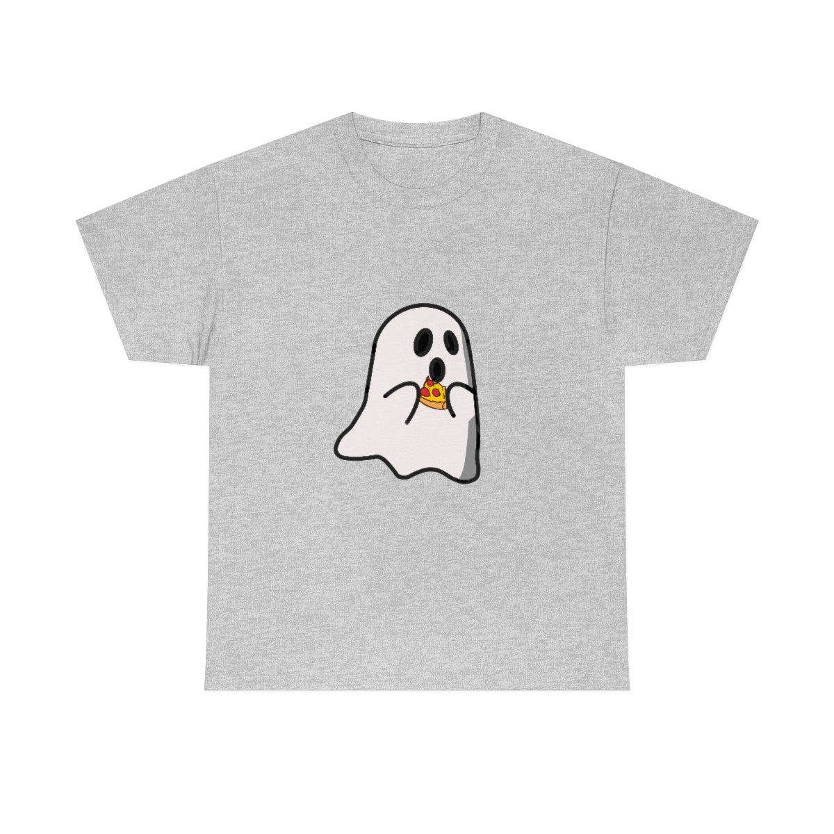 Pizza Ghost Short Sleeve Shirt