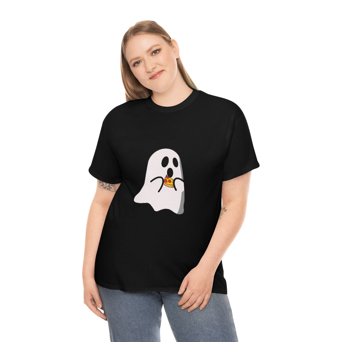 Pizza Ghost Short Sleeve Shirt