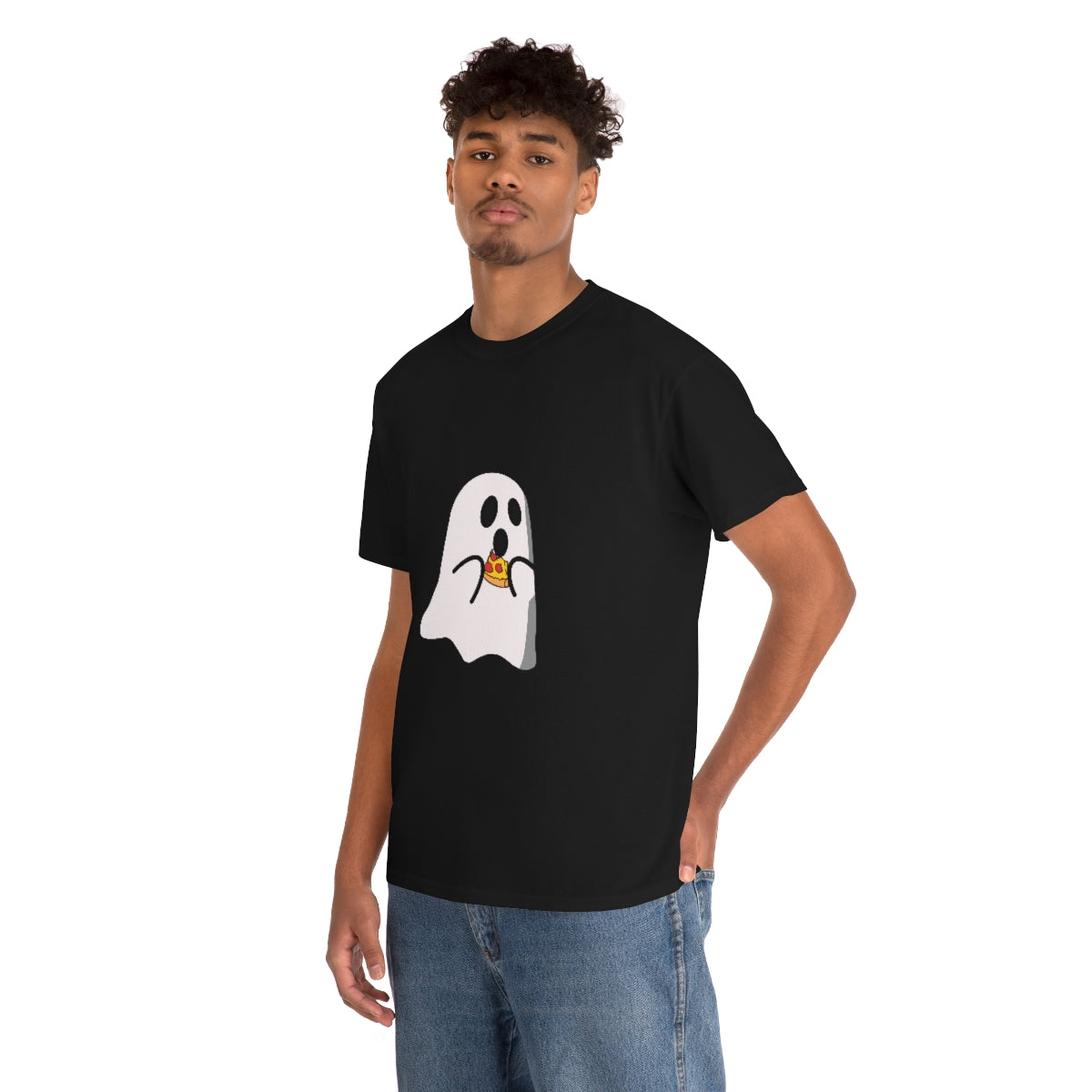 Pizza Ghost Short Sleeve Shirt