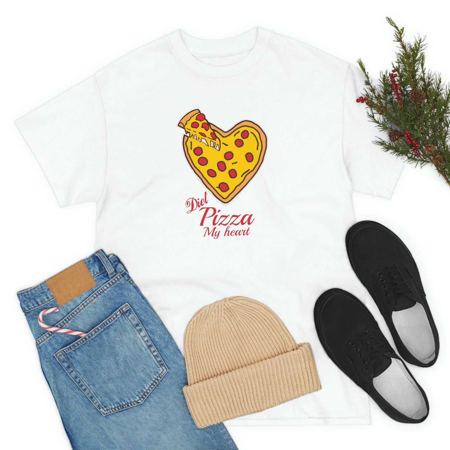 Pizza My Heart Short Sleeve T-shirt