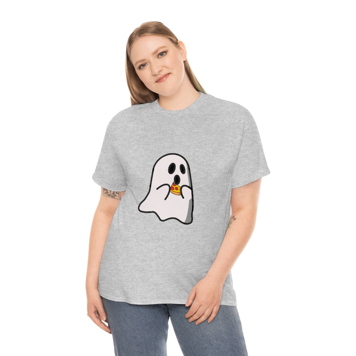 Pizza Ghost Short Sleeve Shirt