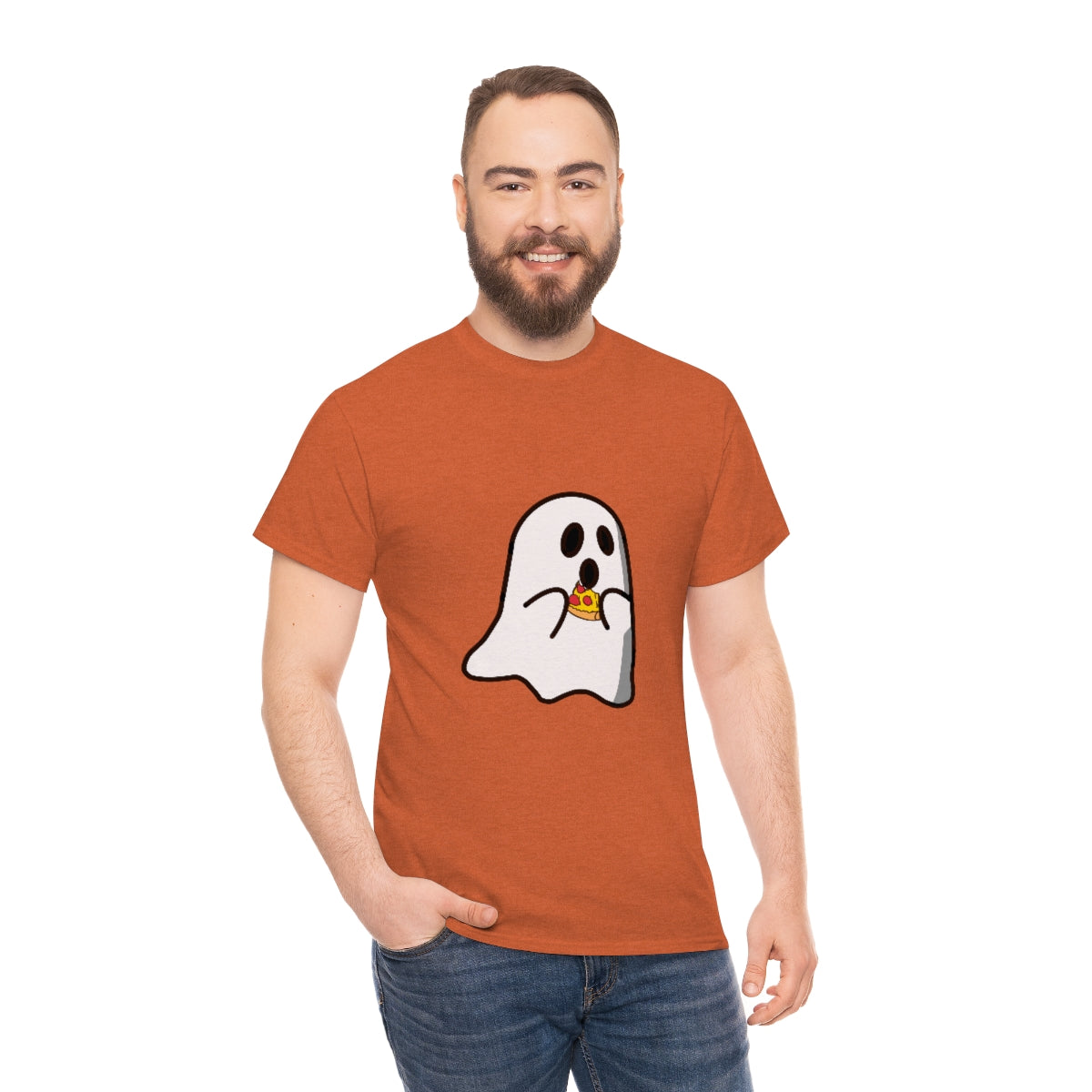 Pizza Ghost Short Sleeve Shirt