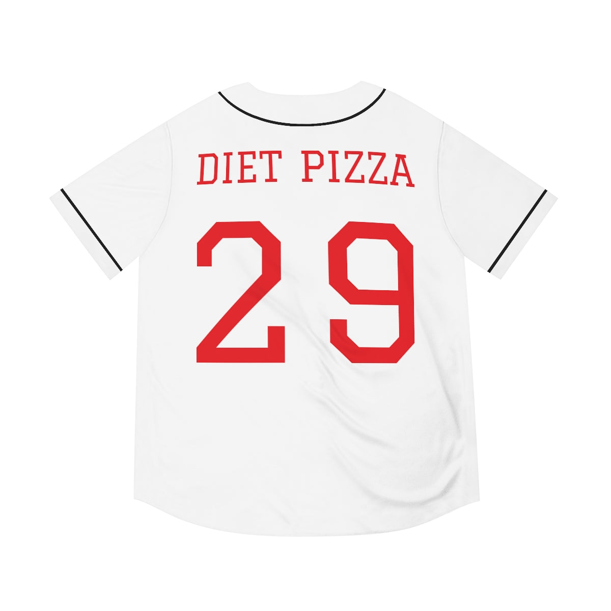 Diet Pizza #29 Baseball Jersey