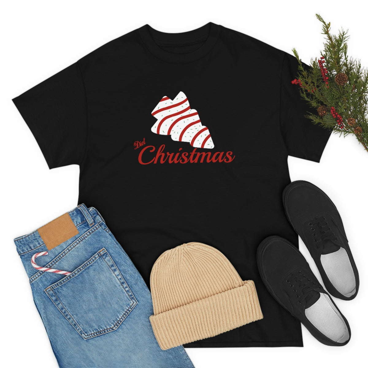 Diet Christmas Short Sleeve Tee