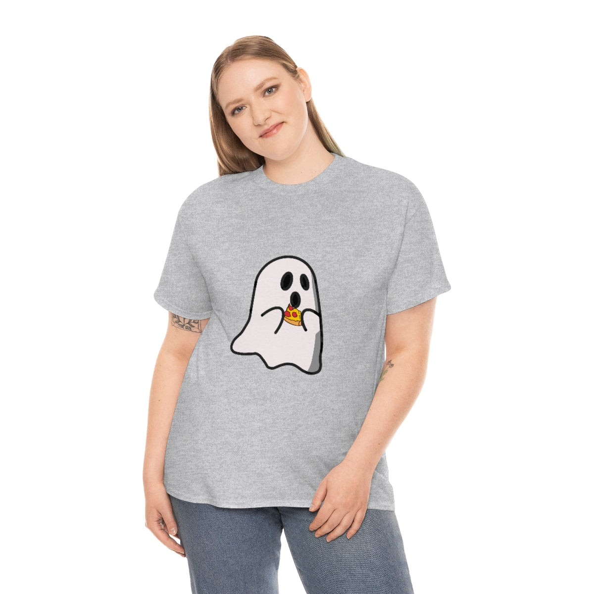 Pizza Ghost Short Sleeve Shirt